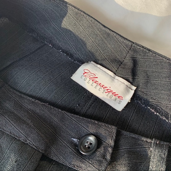 High waist gray pants - Picture 3 of 4